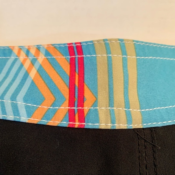 OXIDE Black Board Shorts - Picture 4 of 5